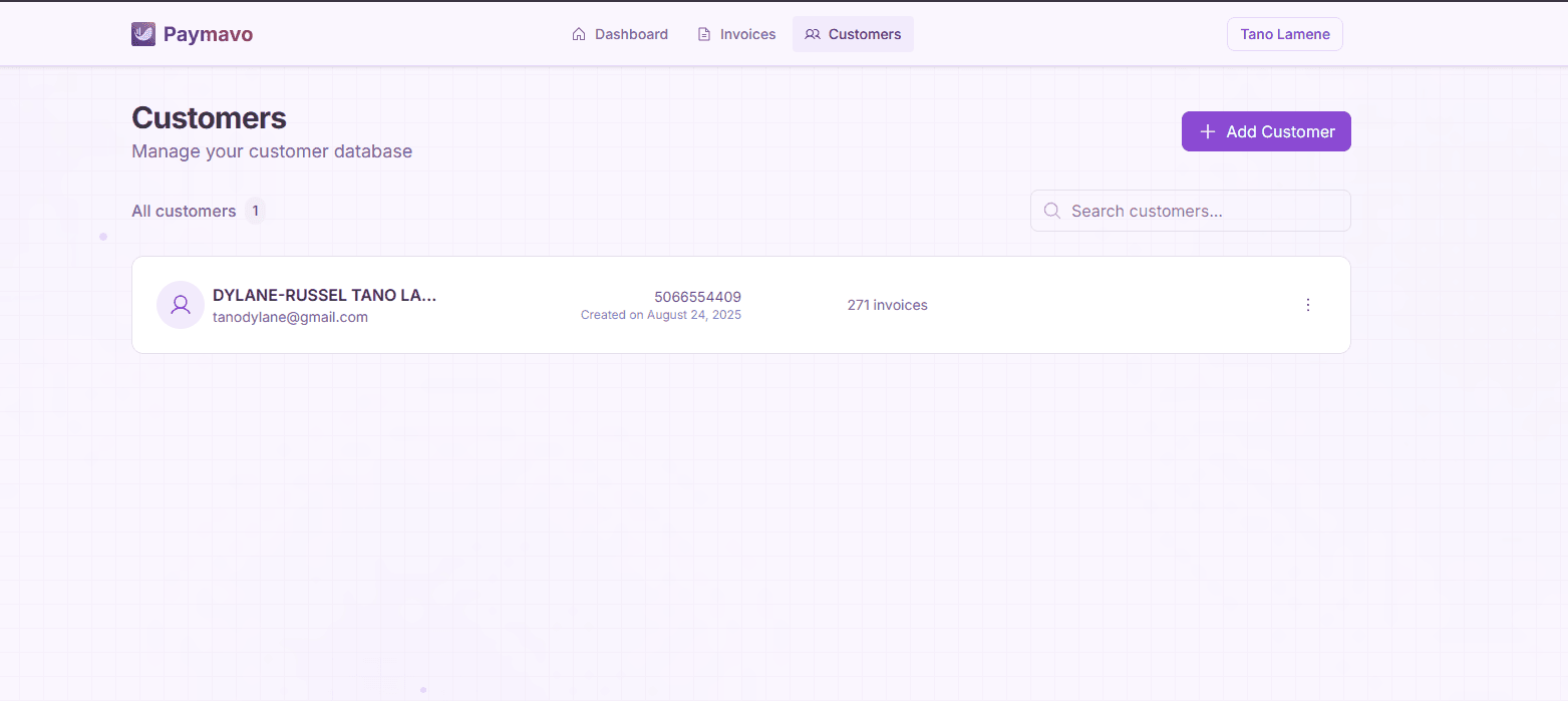 Paymavo — SaaS Invoicing Platform image 6